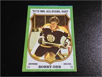 1973 74 Topps Bobby Orr Hockey Card #150