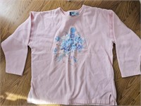 1980s Grannycore Vintage Sweatshirt Pink