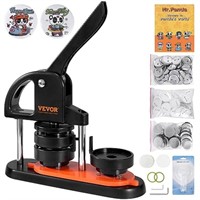 VEVOR Button Maker Machine, 2.28 inch/58mm Pin