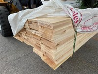 666 LF of 7/8x8 Pine Boards