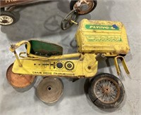 Flying O metal pedal tractor- dissassembled