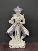 Dancing Asian figurine porcelain