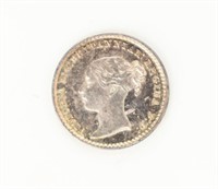 Coin 1867 Great Britain 1D in Brilliant Unc.