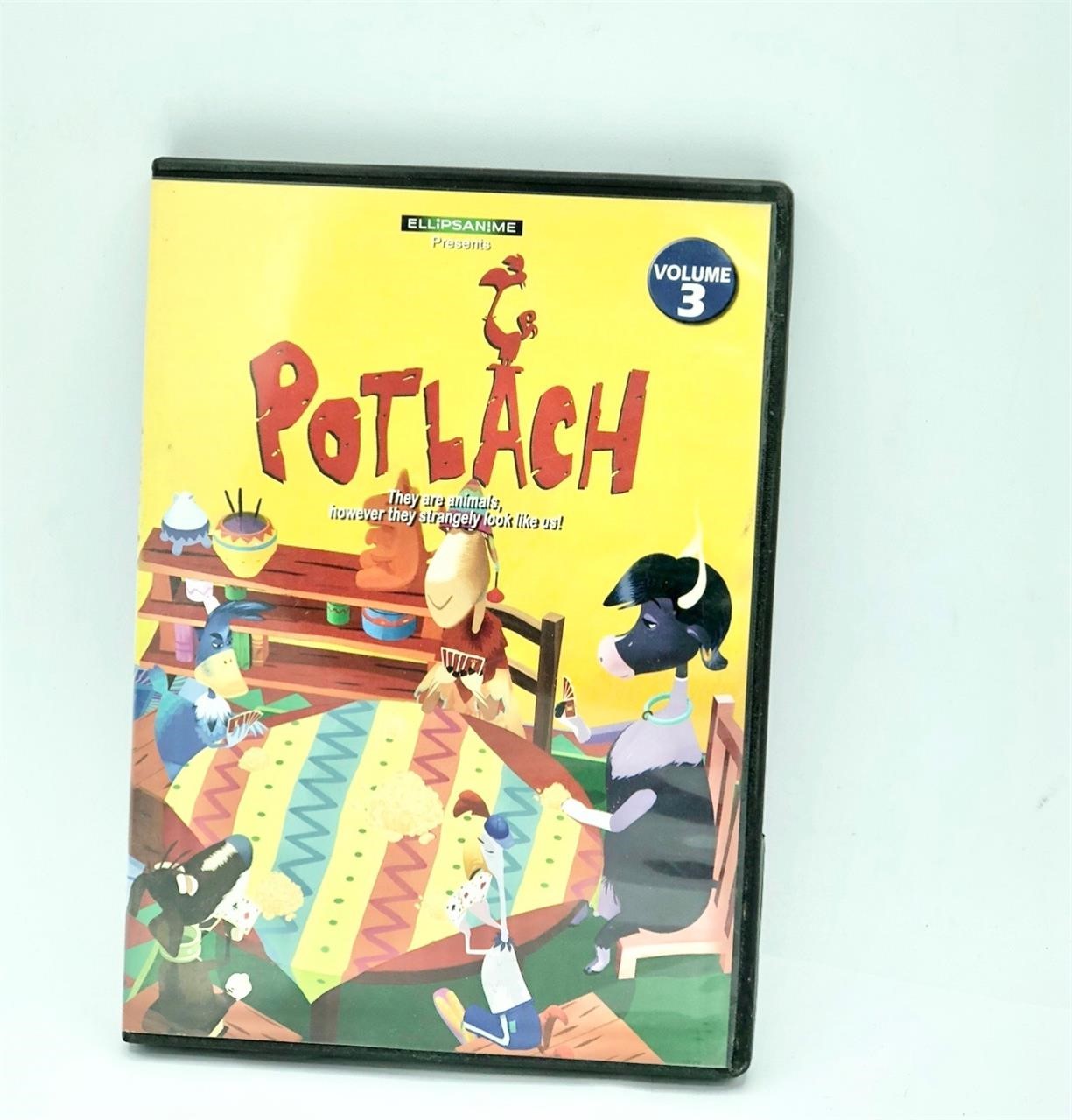Potlach Volune 3 DVD previously viewed