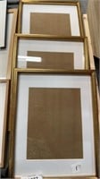Three picture frames