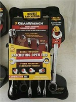 New Gear Wrench 5 piece SAE double ratcheting