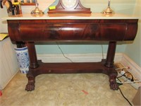 Empire Style Writing Desk, 1 Drawer