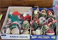 Burlap Christmas Ornaments & More
