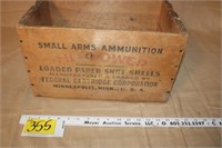 Federal Wooden Shell Box 20 ga slugs