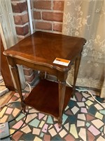 Inlay Wooden Square Table