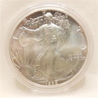1988 Walking Liberty Dollar 1 Oz Silver