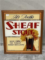 Superb Original Tooth’s Sheaf Stout Advertising