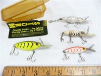 1 Thin Fin HOT'N TOT and 2 other Jitterbug Lures