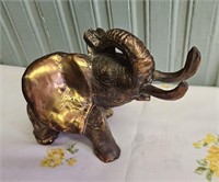 Brass Elephant Figure