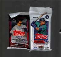 2 Count - Topps Baseball Fat Packs: 1 Count -