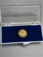 30 year Military service pin in case