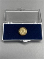 35 year Military service pin in case