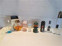 LOT ASSORTED PARFUME, AFTER SHAVE, ETC-USED