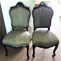 Victorian Style Parlor Chairs **