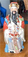 Vintage Porcelain Chinese Man Figurine