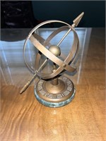 Vintage Metal Armillary Sphere