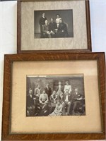 Framed Vintage Family Photos