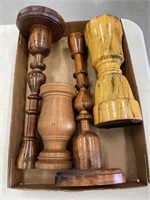 Wood Pedestals