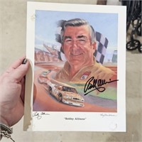 Autographed Bobby Allison #12 Nascar Photo 8x10