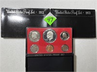 (3) 1973 Proof Mint Sets