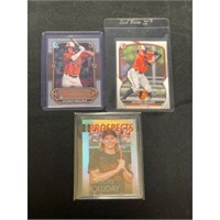 (3) 2023 Jackson Holliday Rookie Cards