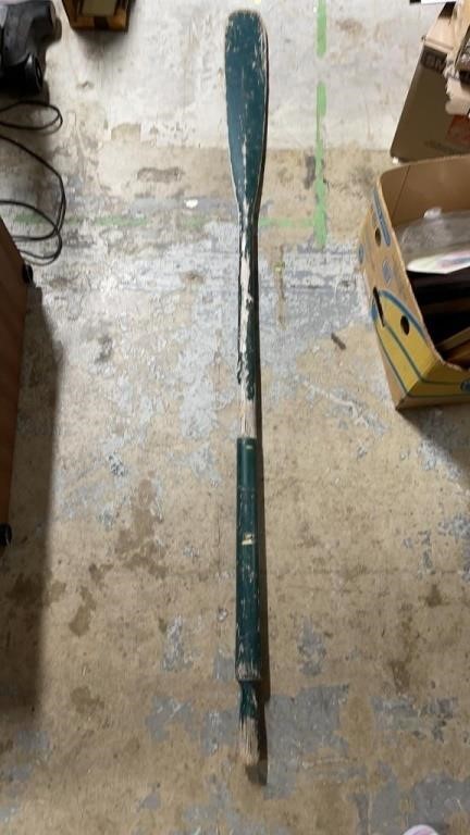 6 Foot Painted Wooden Oar