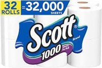 Scott Toilet Paper, 32 Rolls (4 Packs of 8)