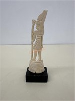 Vintage Egyptian carved pharaoh