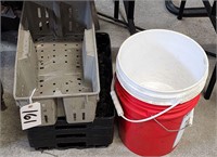 Plastic Trays and Buckets