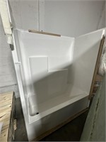Oasis 30inx60in tub surrounding brand new holes