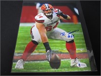 JC Tretter Signed 8x10 Photo Beckett Witnessed