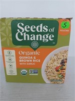 Seeds of change organic quinoa & brown rice w/