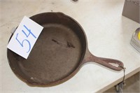 HARRISON CO REMC CAST IRON SKILLET 10"