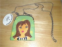 Ladies purse with chain