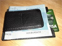 Money clip and credit card holder