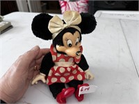 ANTIQUE DISNEY MINNIE MOUSE STUFFED ANIMAL