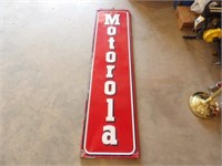 Motorola Tin Sign 18x72