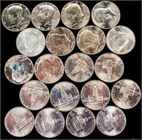 Coin Kennedy Bicentennial Silver Half Dollars