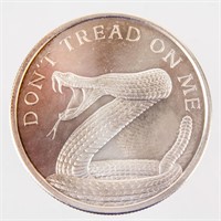 Coin 1 Troy Ounce "Don't Tread On Me "