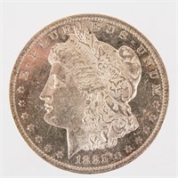 Coin 1885-O Morgan Silver Dollar Proof Like