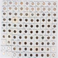 Coin 100 Proof Jefferson Nickels  Assorted Dates