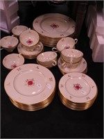 49 pieces Rhodora pattern dinnerware by Lenox:
