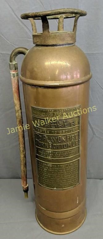 Chief Croker Copper Fire Extinguisher