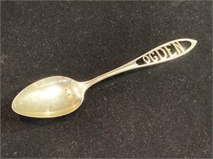 Sterling Silver Souvenir Spoon Ogden 14g