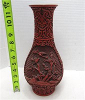 Old Chinese Cinnabar Vase